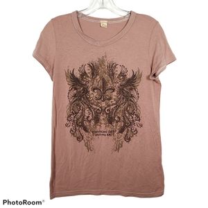 Ifse Ostrich Feather Graphic Tee